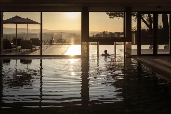 Castelfalfi spa banner autunno