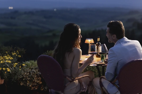 Card cena lume candela